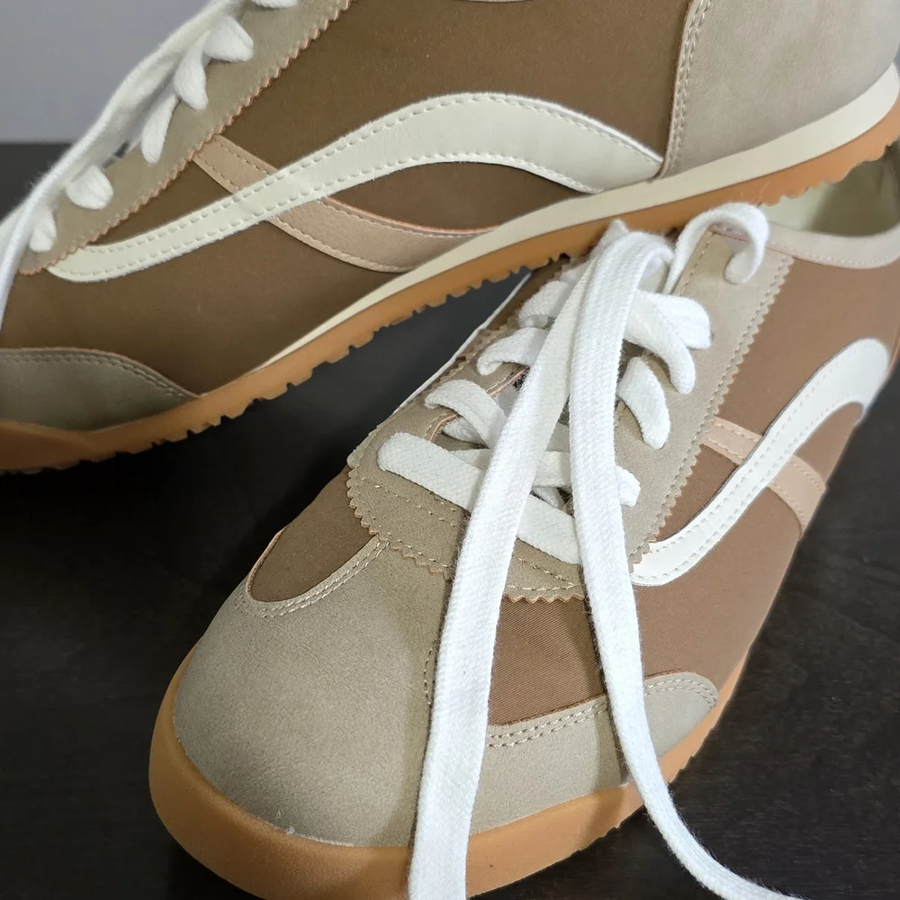 (Call It Spring) Beige and White Sneakers ( Brand NEW) - Picture 2 of 10